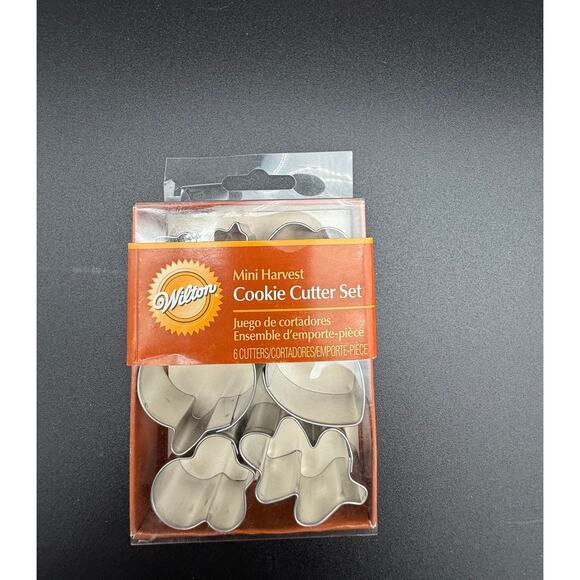 Wilton Other - Unopened Wilton 6 Piece Mini Harvest/Autumn/Fall Cookie Cutter Set 2008